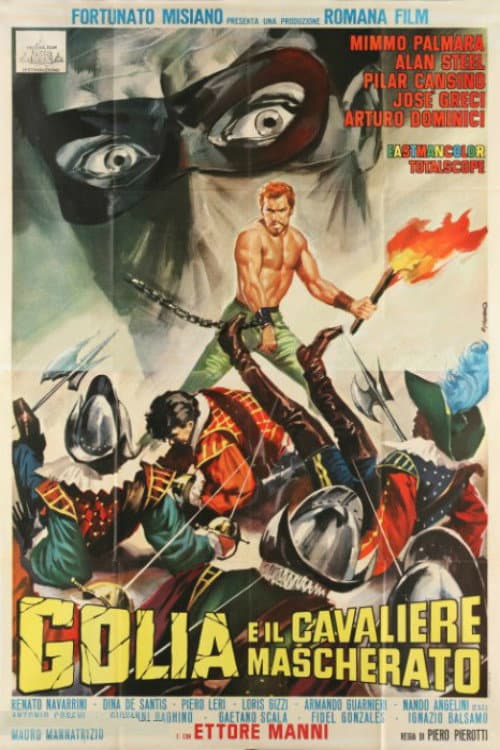 Poster di Golia e il cavaliere mascherato