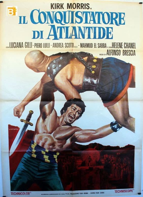 Poster di Il conquistatore di Atlantide