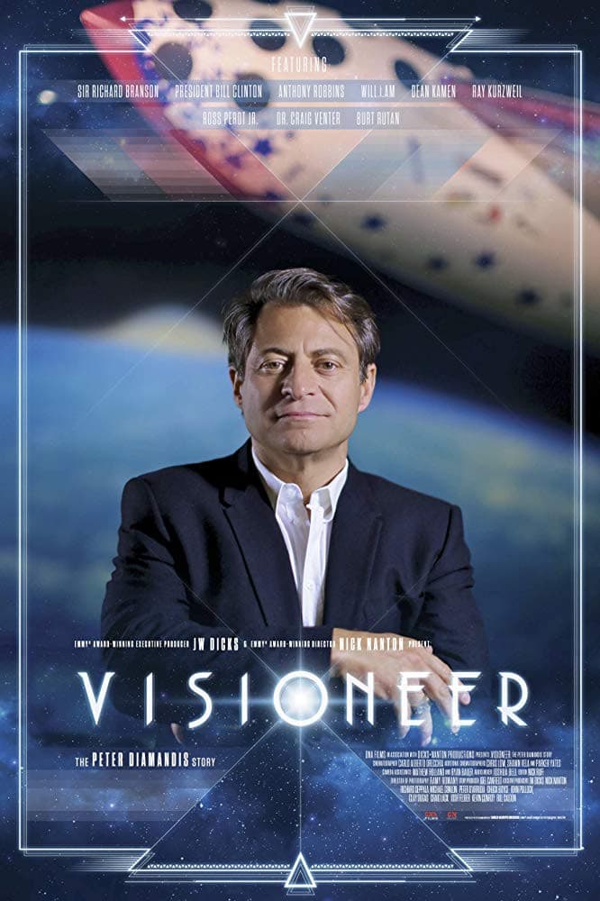 Poster di Visioneer: The Peter Diamandis Story