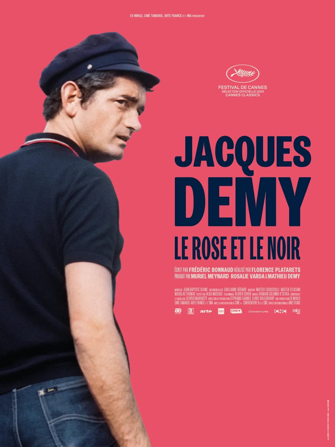 Poster di Jacques Demy, le rose et le noir
