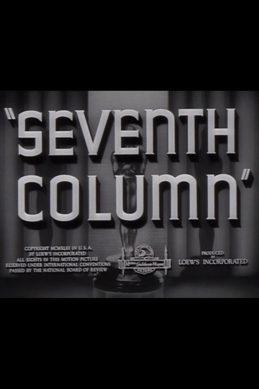 Poster di Seventh Column