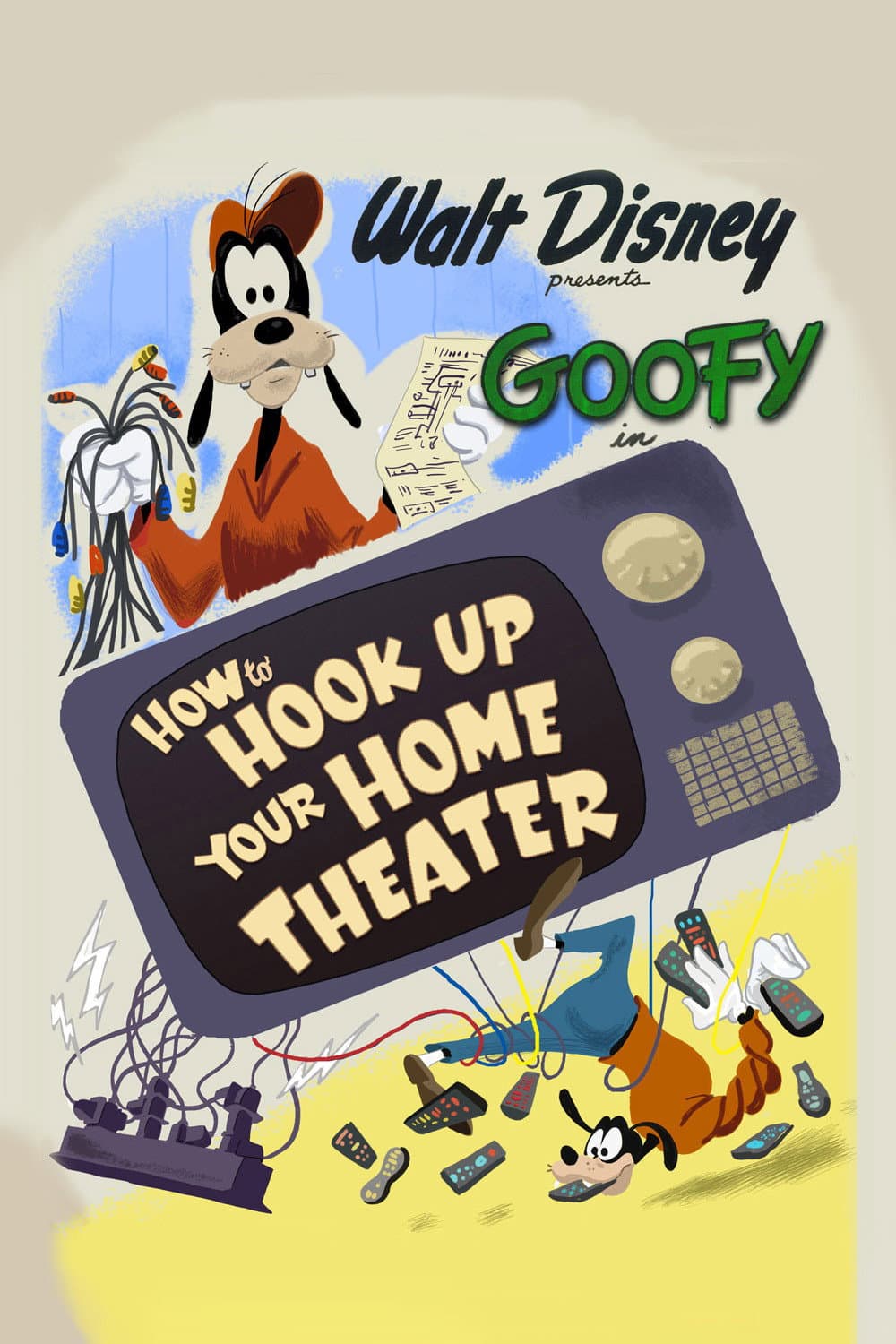 Poster di Pippo e l'Home Theater