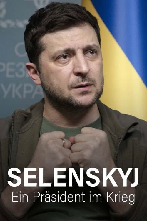 Poster di Selenskyj - Ein Präsident im Krieg