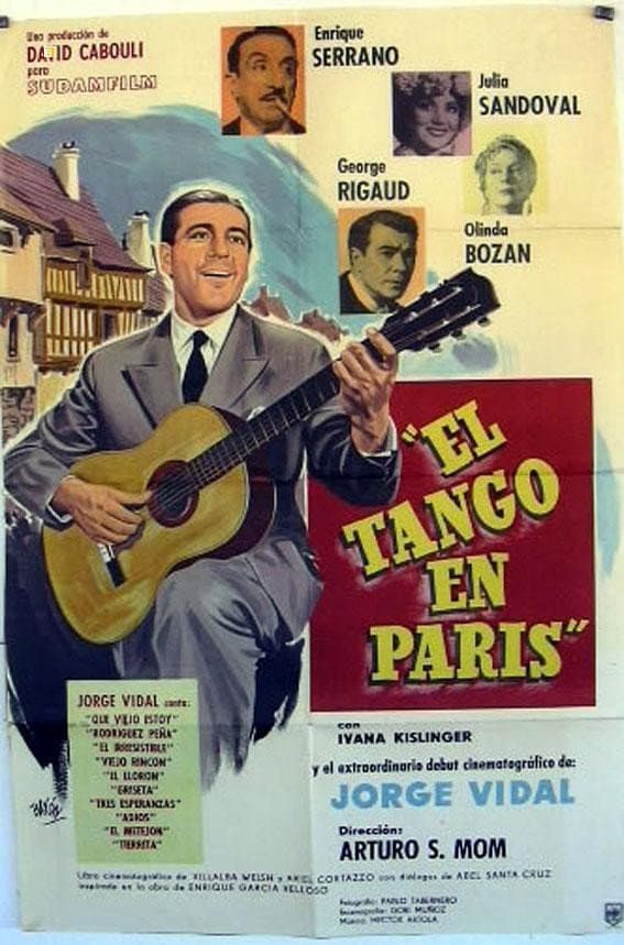 Poster di El tango en París