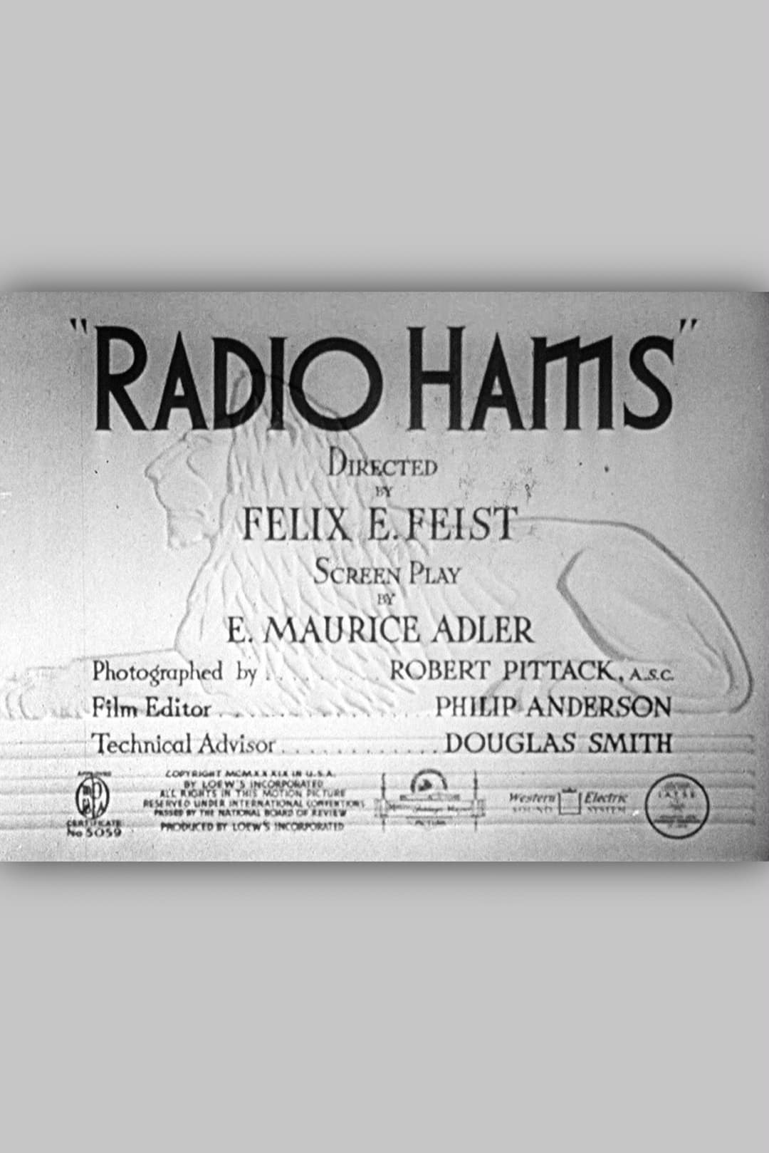 Poster di Radio Hams