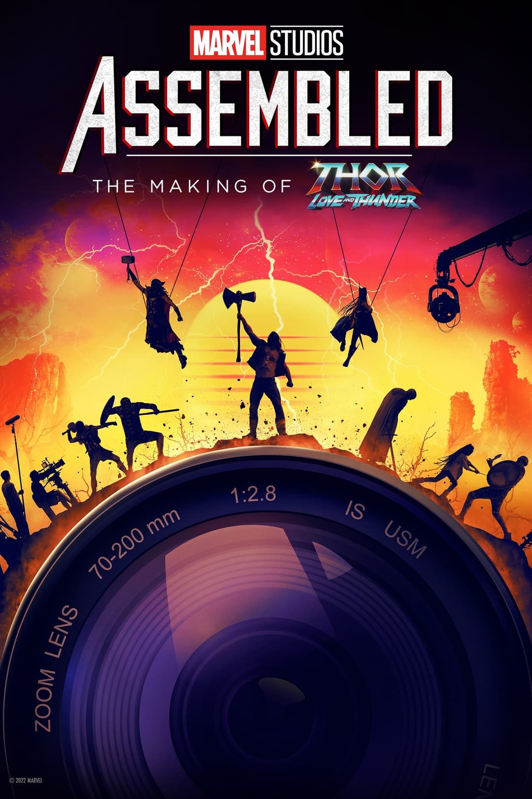 Poster di Marvel Studios Assembled: The Making of Thor: Love and Thunder
