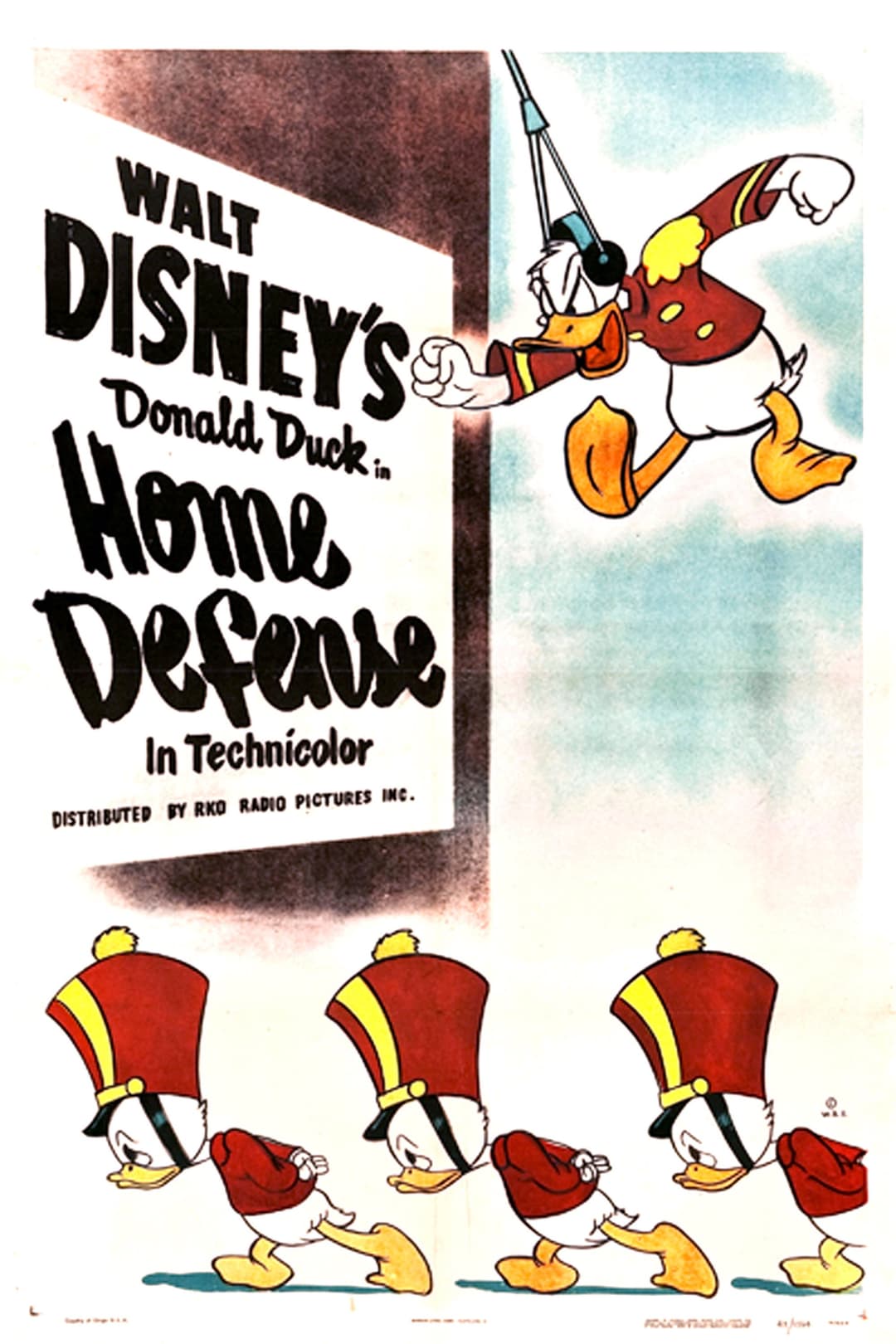 Poster di Paperino ammiraglio