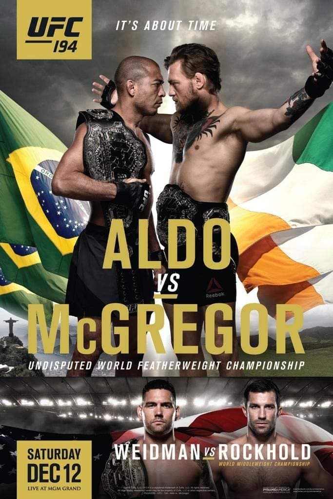 Poster di UFC 194: Aldo vs. McGregor