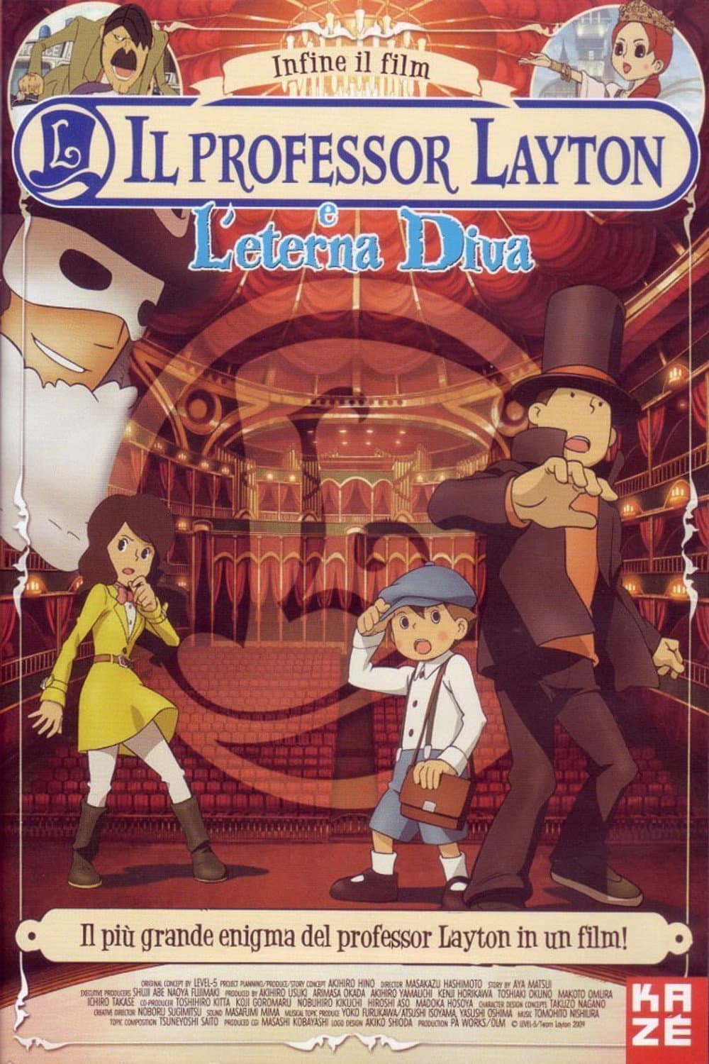 Poster di Il professor Layton e l'eterna diva