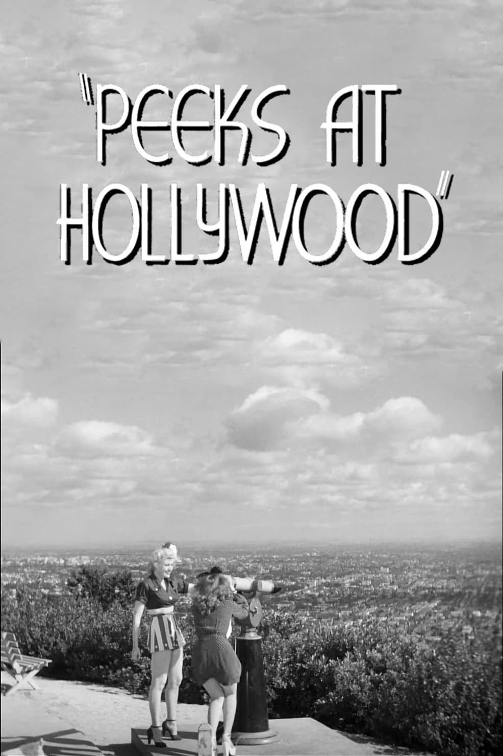 Poster di Peeks at Hollywood