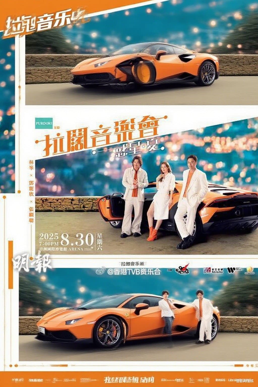Poster di 林峯 张继聪  邓丽欣 拉阔音乐会