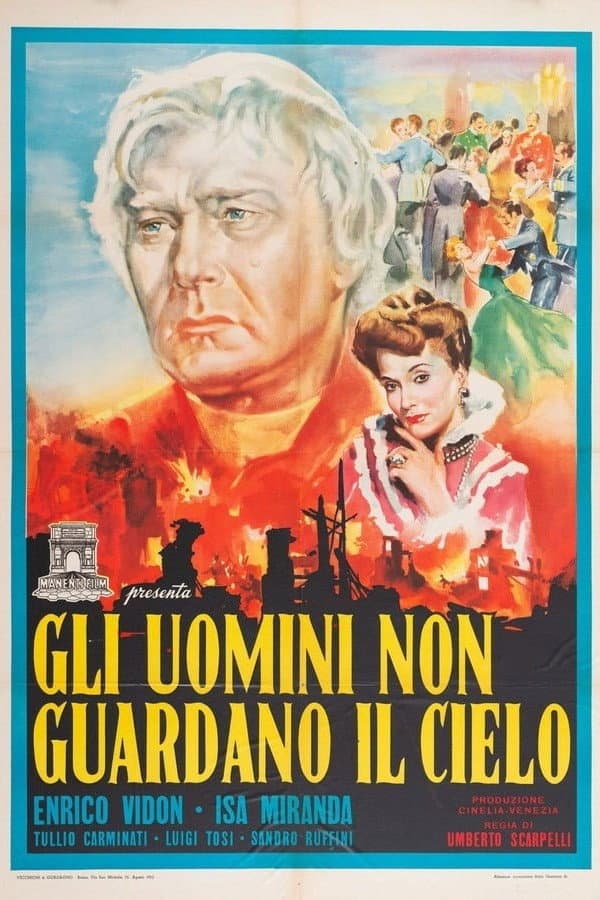 Poster di Gli uomini non guardano il cielo