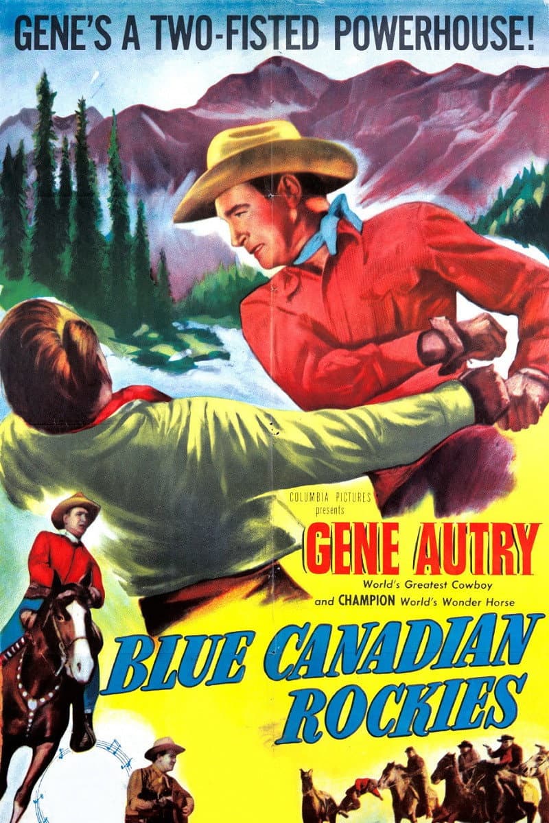 Poster di Blue Canadian Rockies