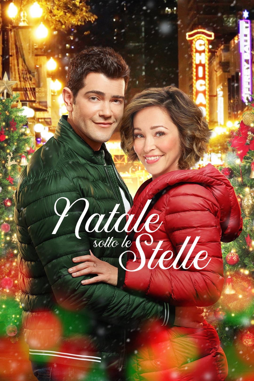 Poster di Natale sotto le stelle