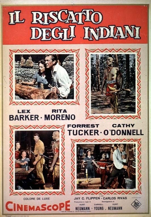 Poster di Il riscatto degli indiani