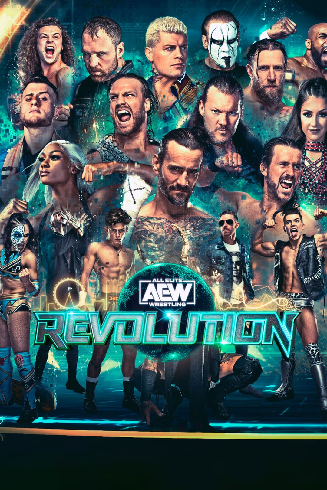 Poster di AEW Revolution 2022