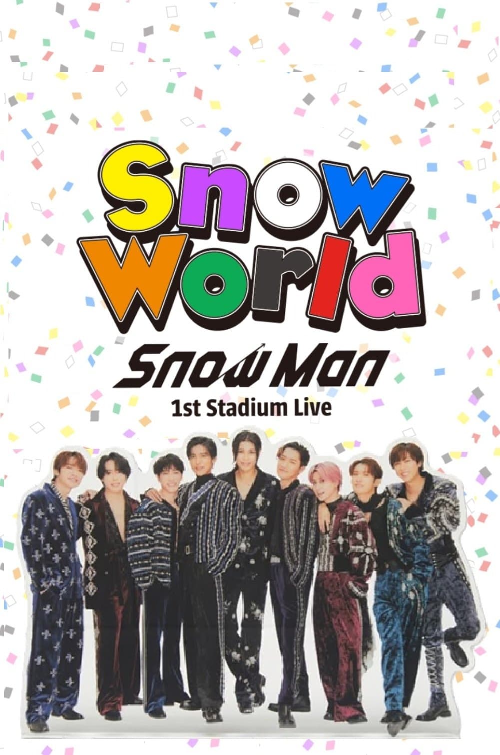 Poster di Snow Man 1st Stadium Live Snow World