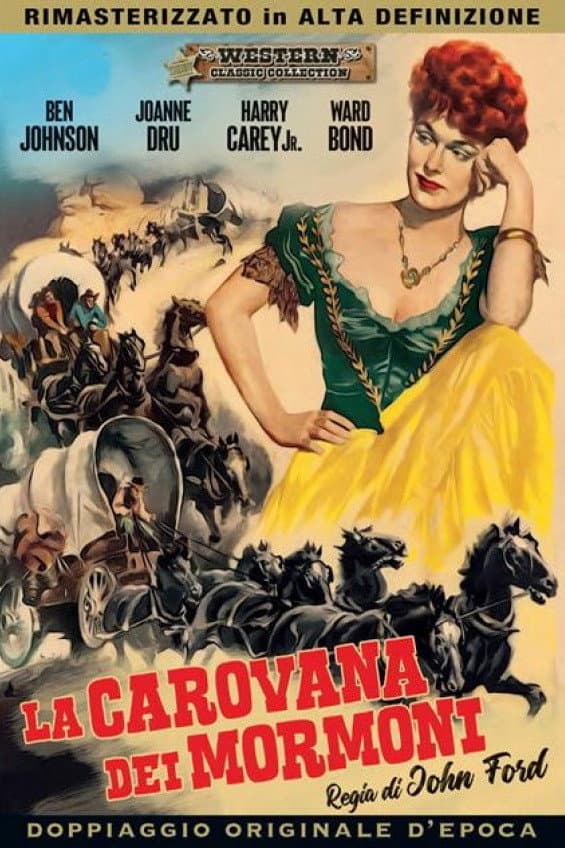 Poster di La carovana dei mormoni