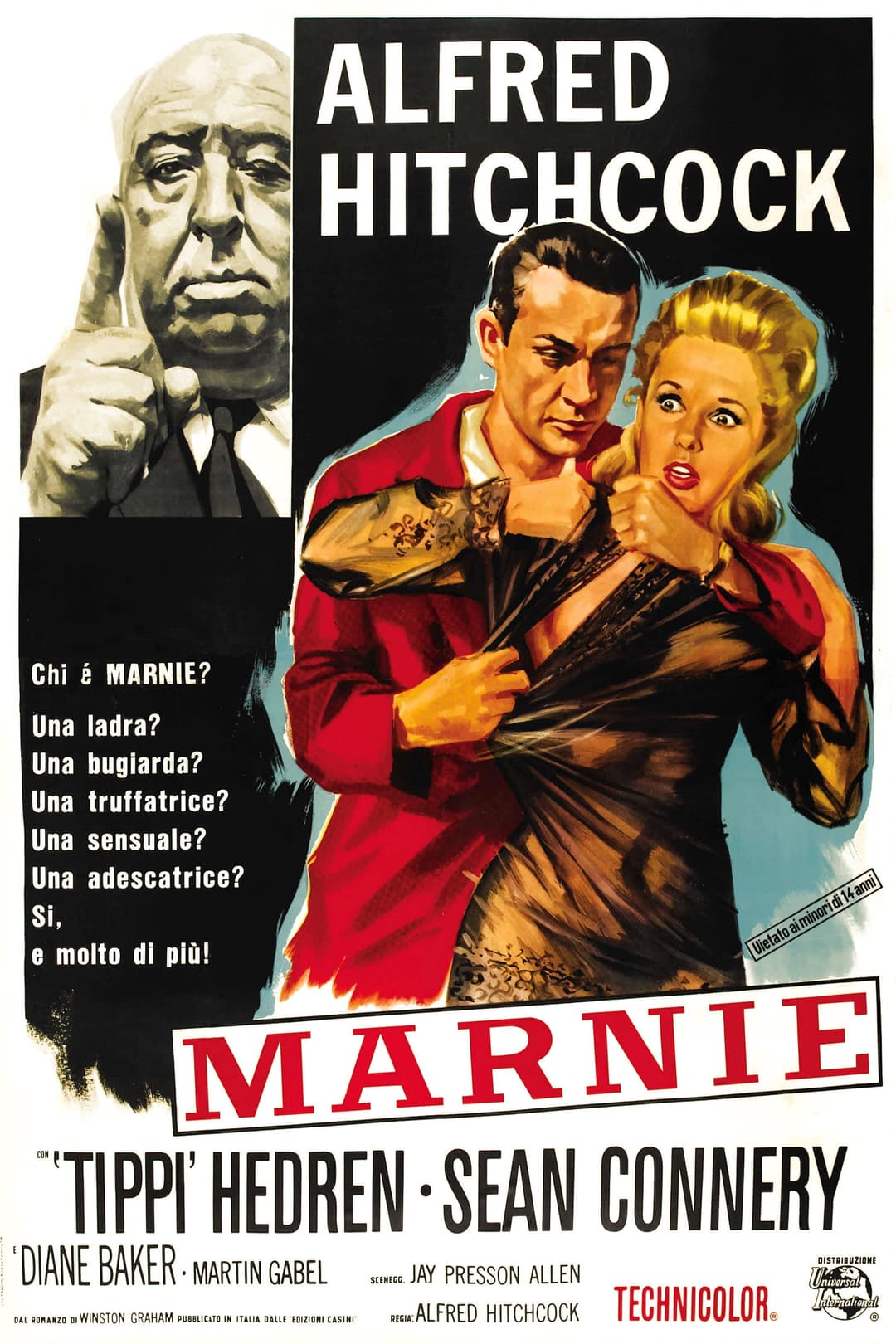 Poster di Marnie