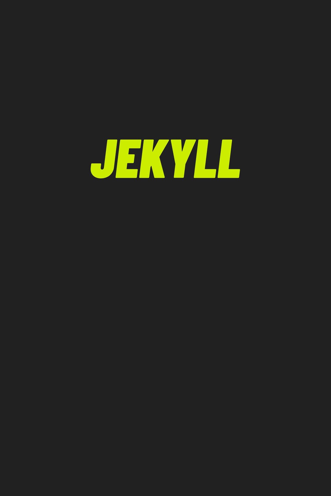 Poster di Jekyll