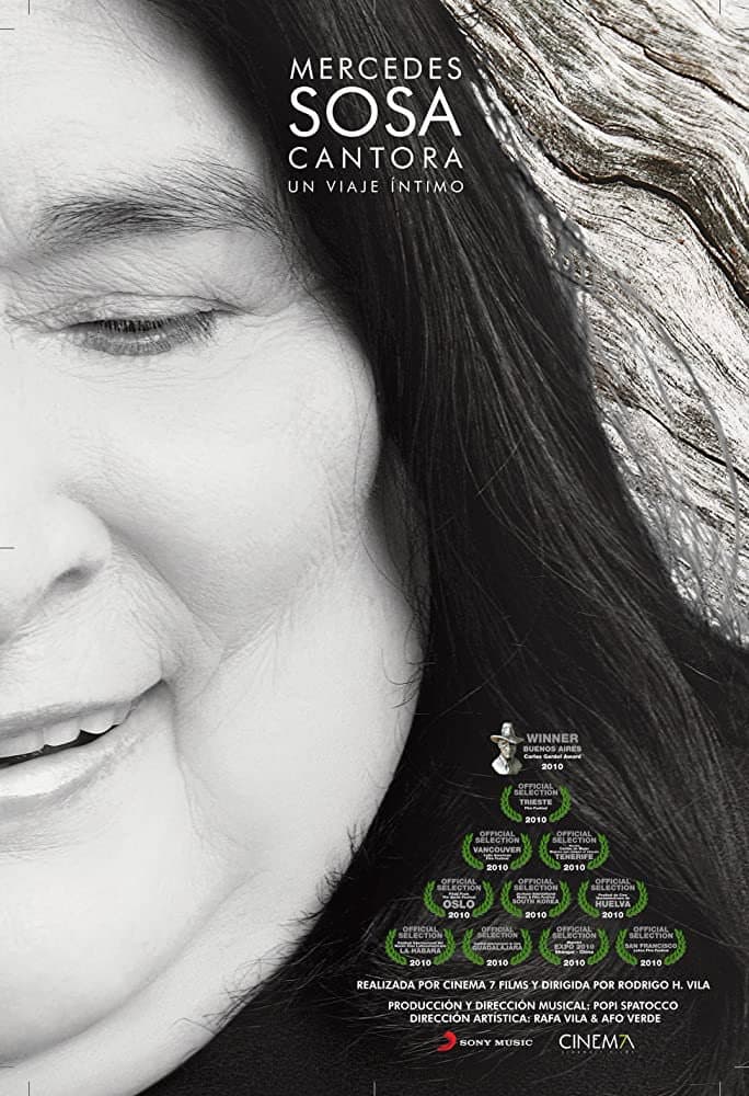 Poster di Mercedes Sosa, Cantora un viaje íntimo