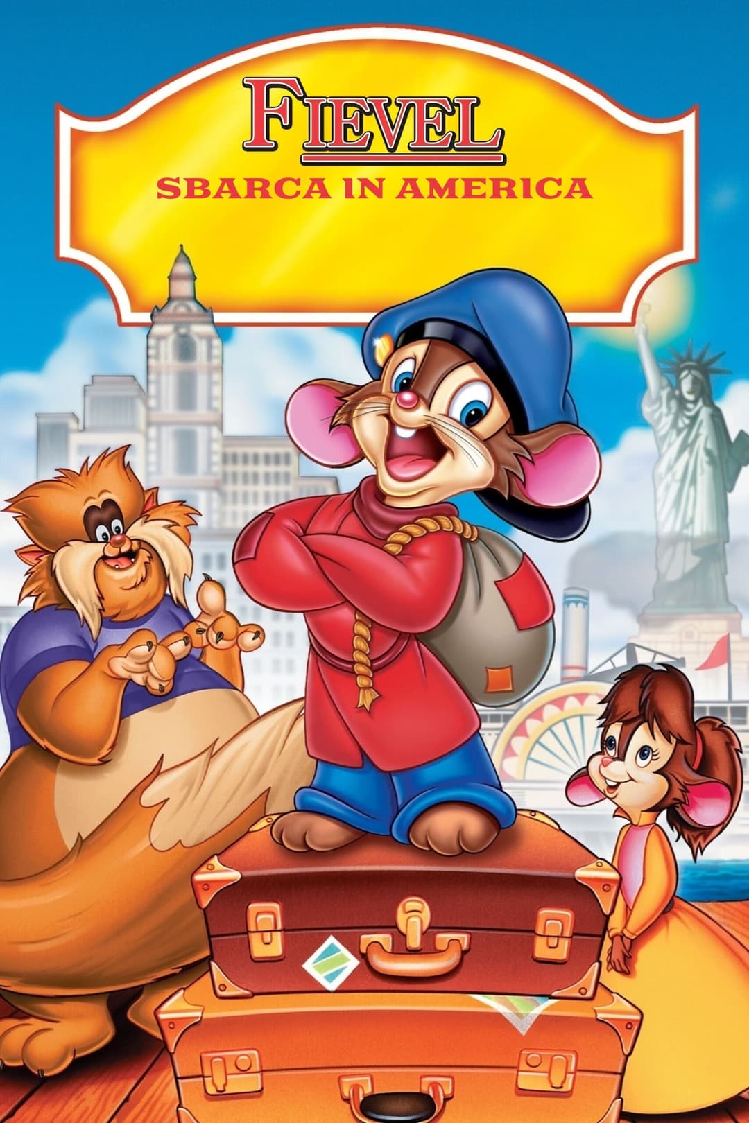 Poster di Fievel sbarca in America