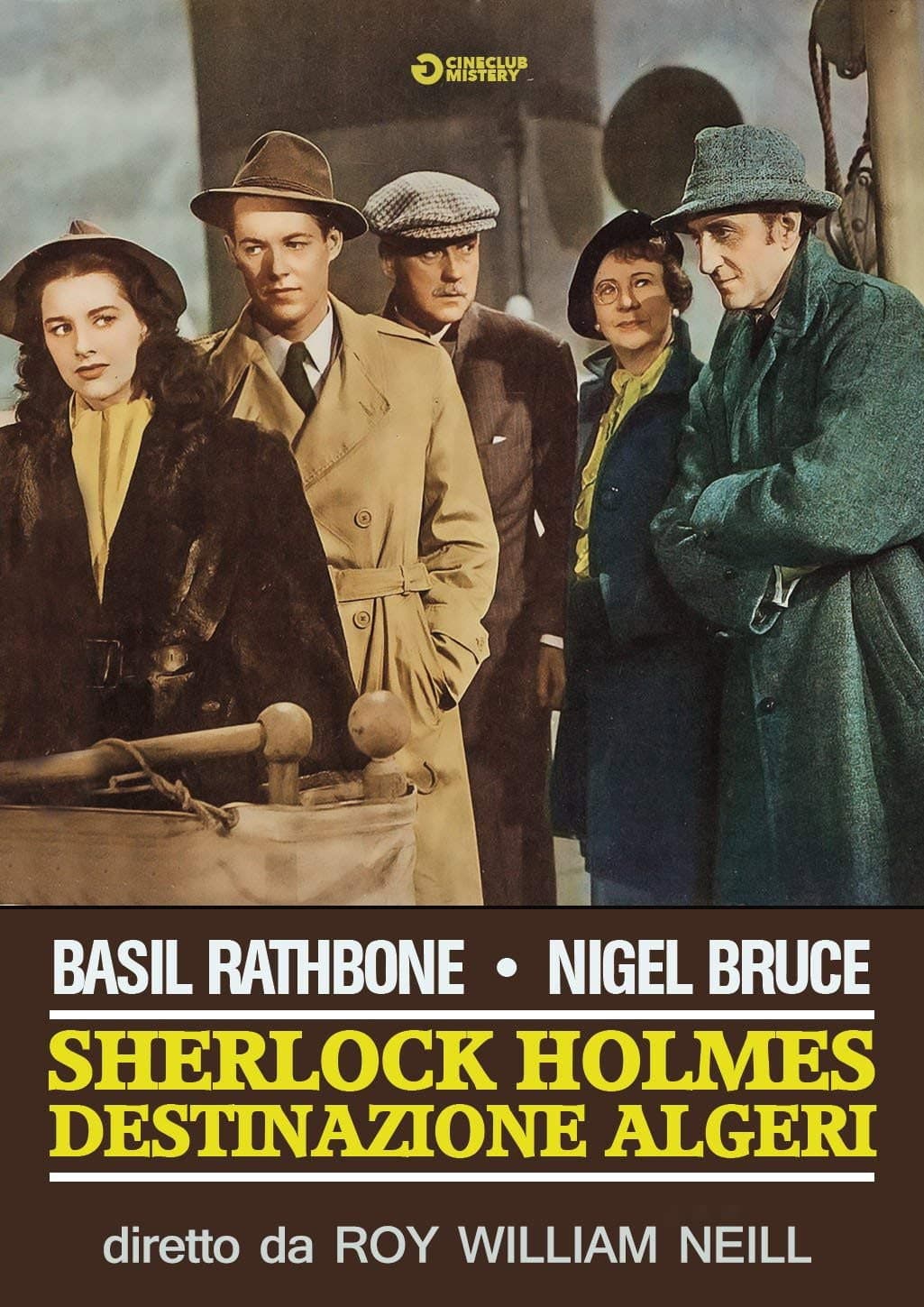 Poster di Sherlock Holmes - Destinazione Algeri