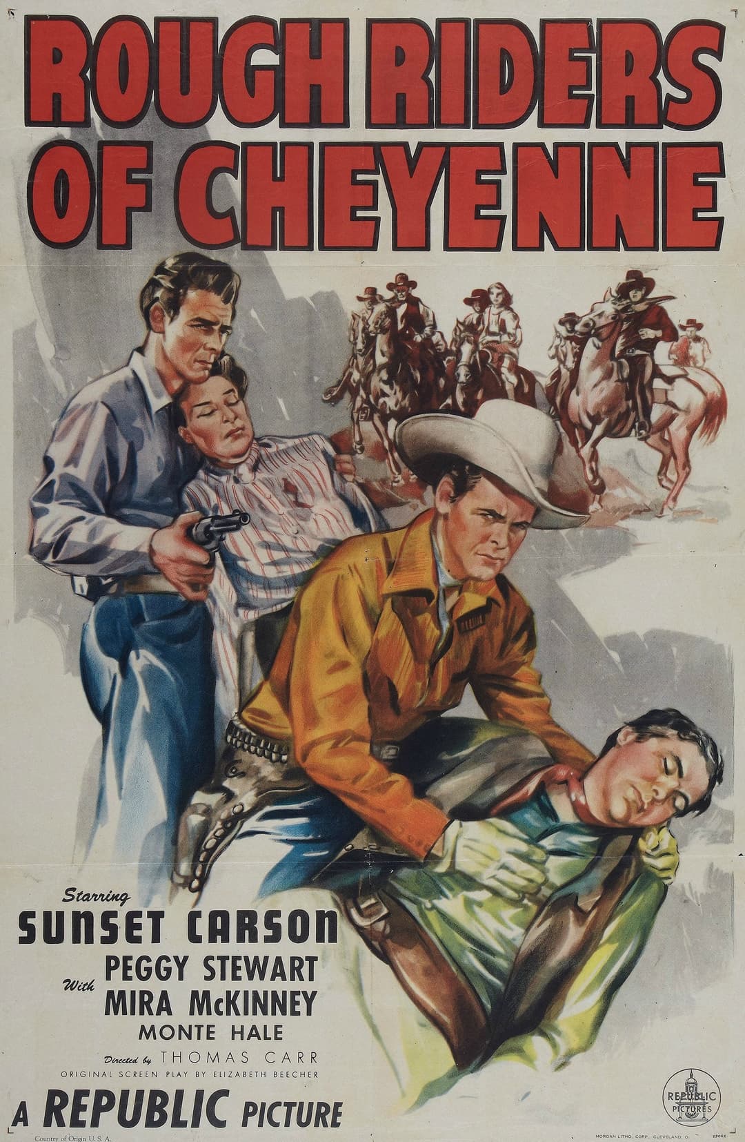 Poster di Rough Riders of Cheyenne