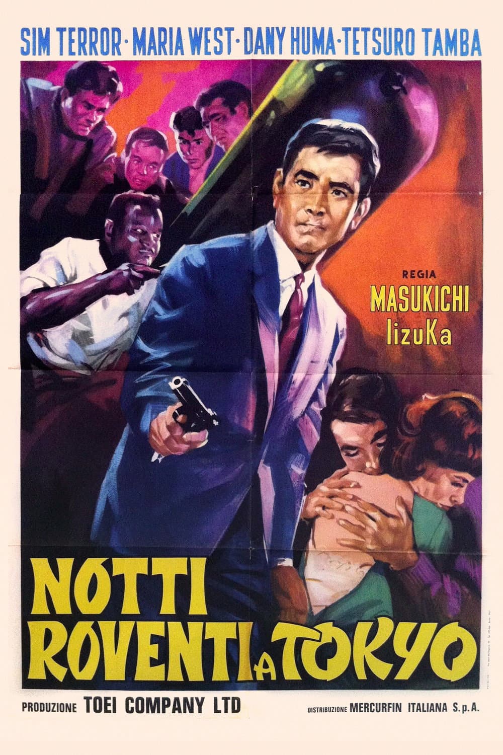 Poster di Notti roventi a Tokyo