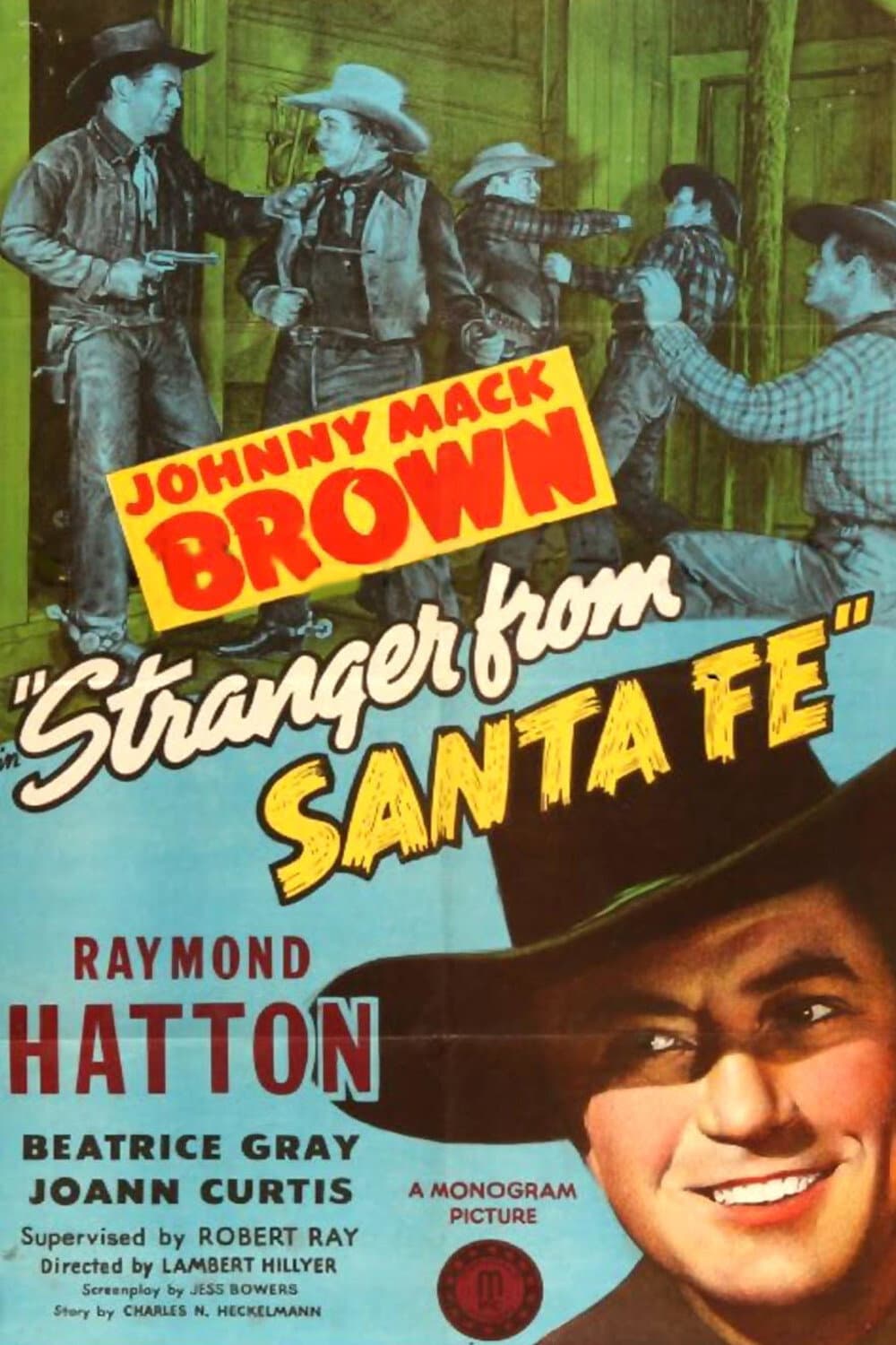 Poster di Stranger from Santa Fe