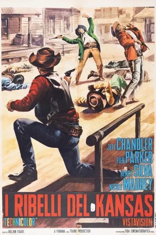 Poster di I ribelli del Kansas