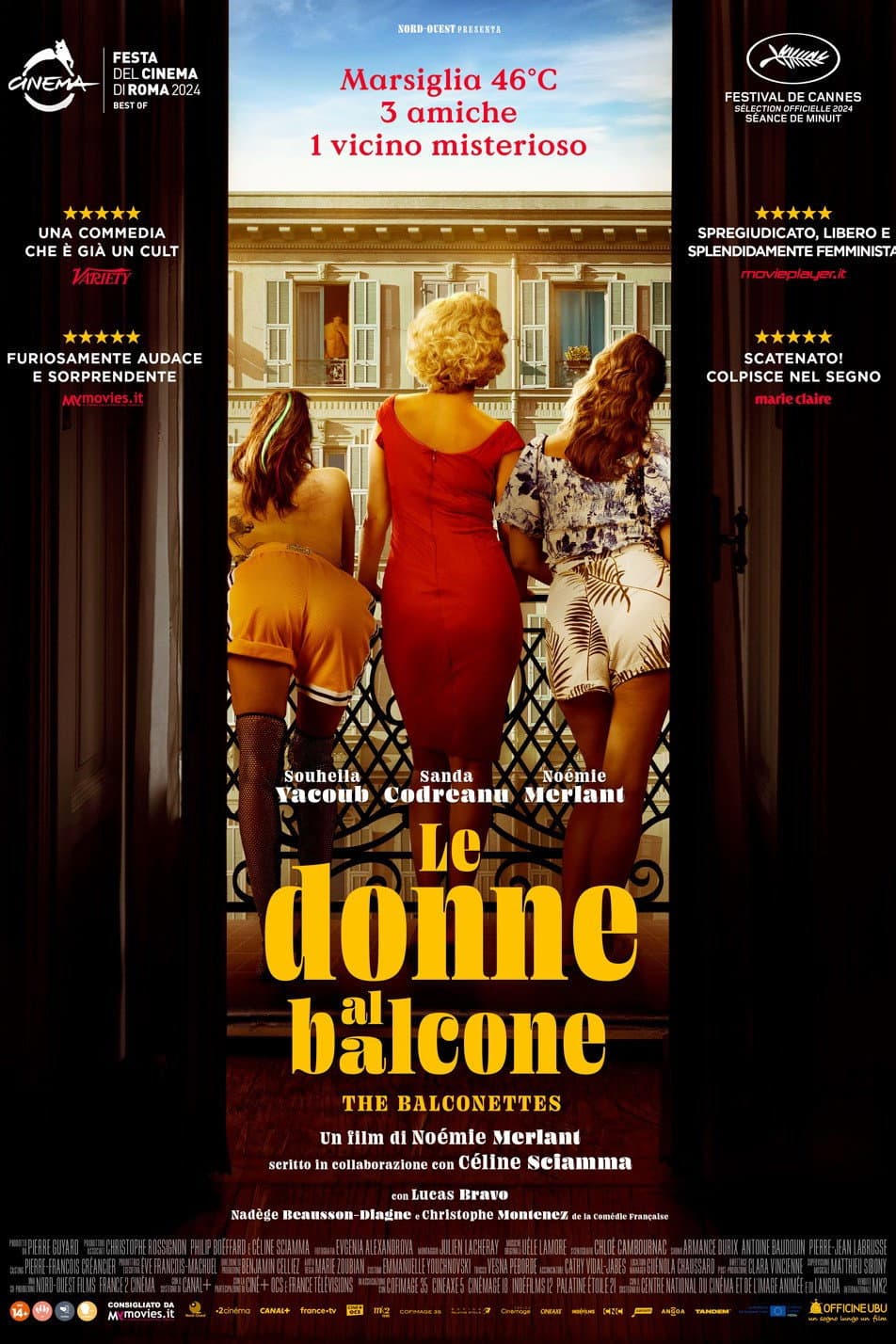 Poster di Le donne al balcone - The Balconettes