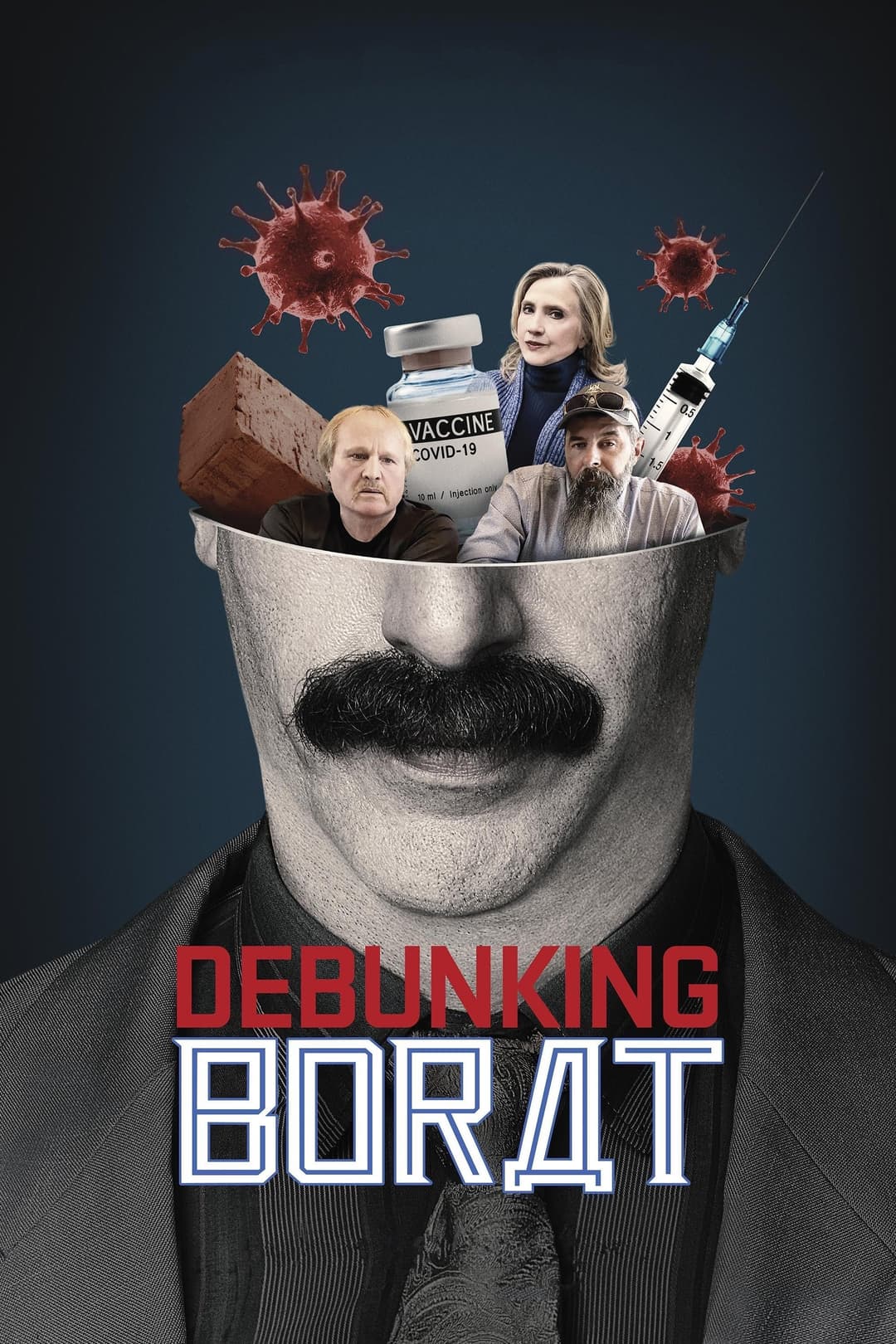 Poster di Borat American Lockdown e Screditare Borat