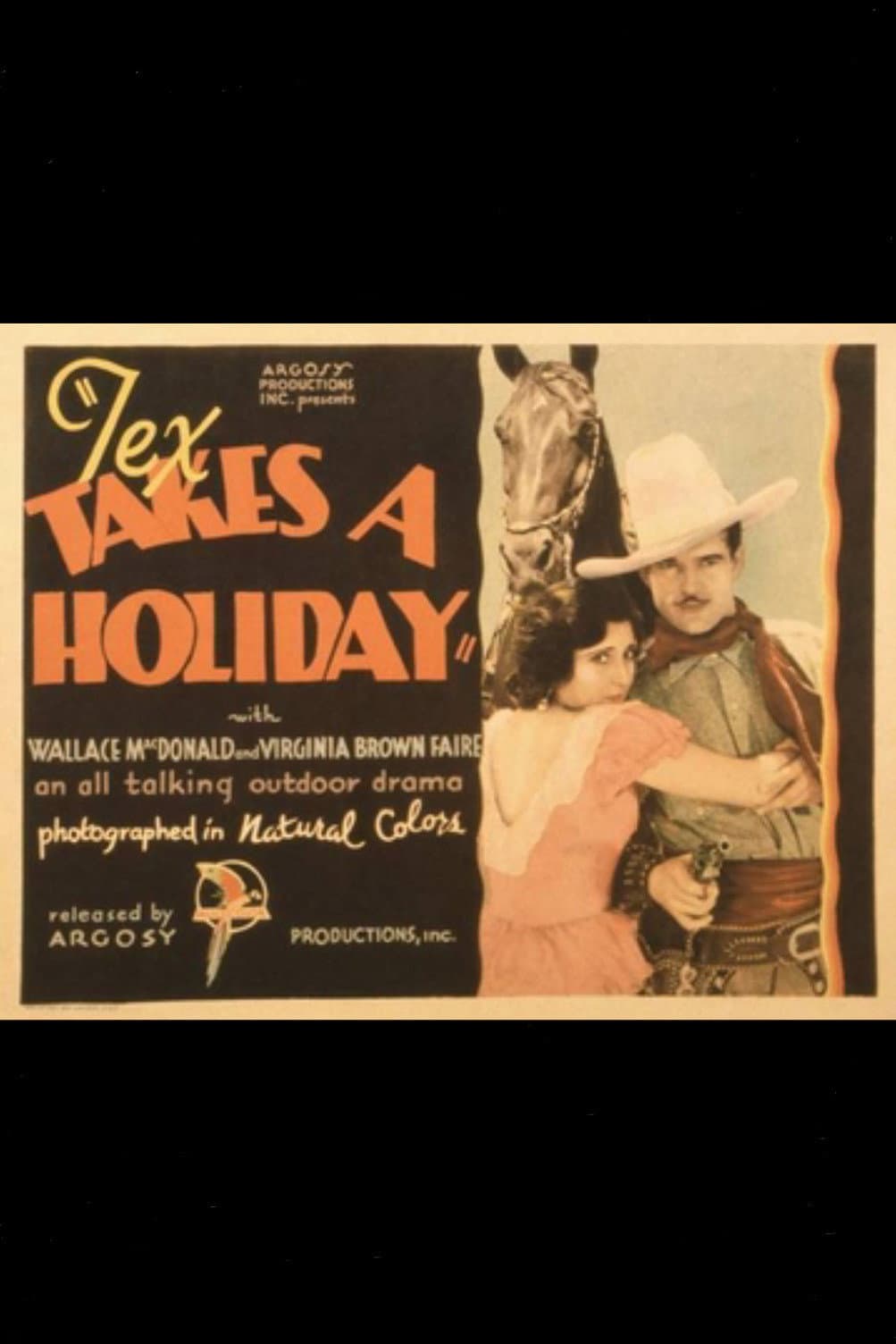 Poster di Tex Takes a Holiday