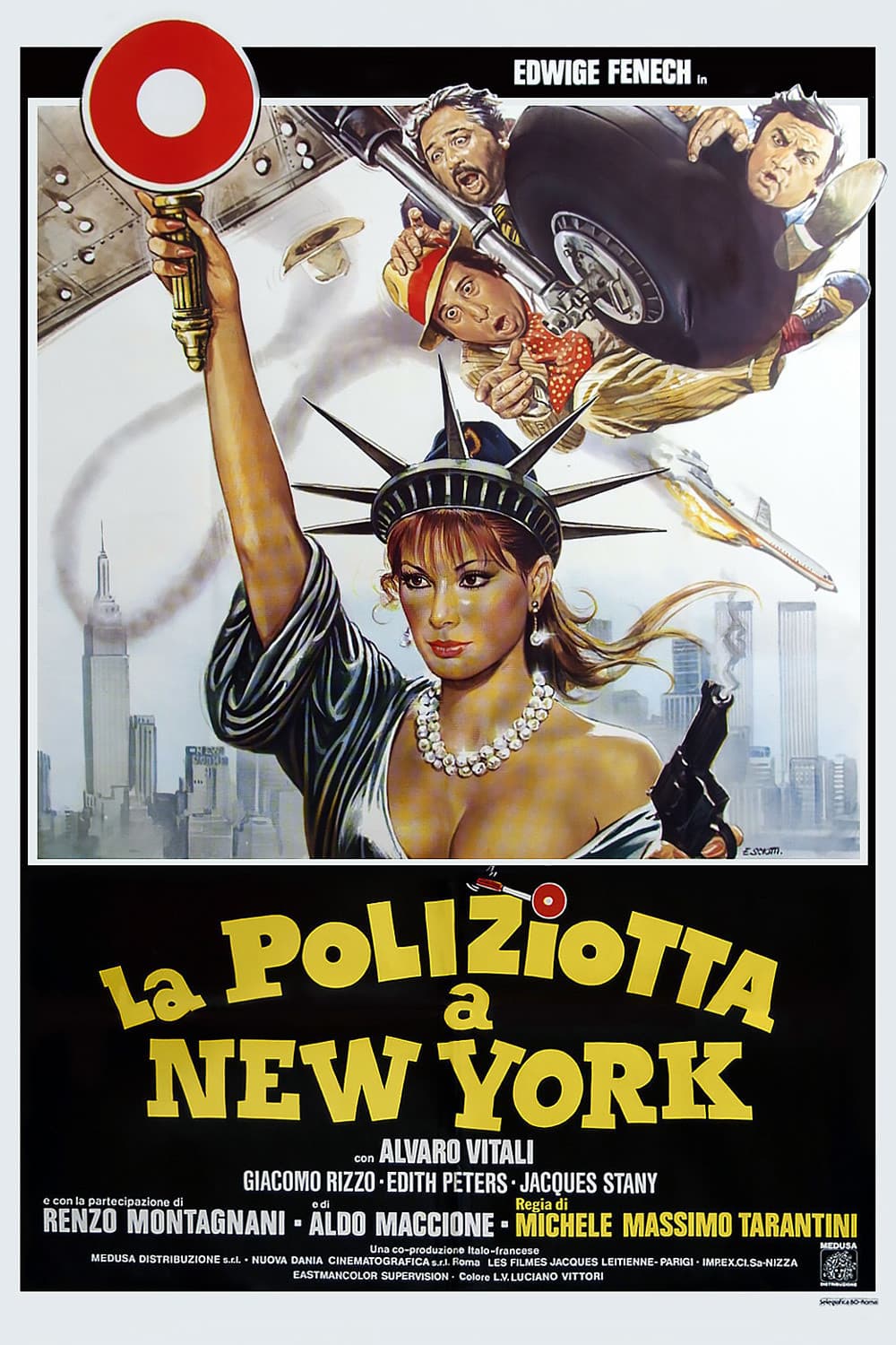 Poster di La poliziotta a New York