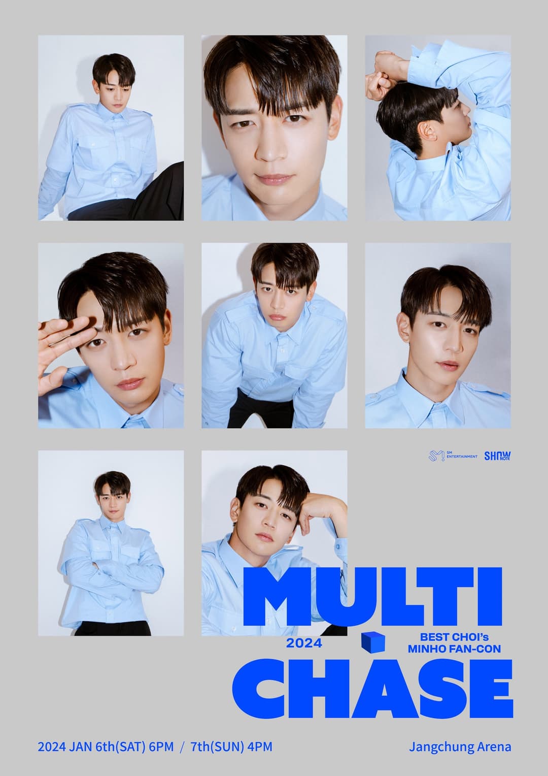 Poster di 2024 BEST CHOI’s MINHO FAN-CON "Multi-Chase"