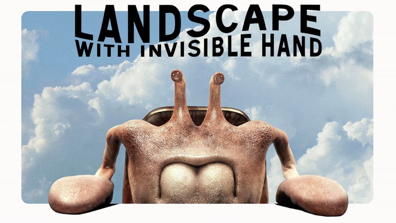 Paesaggio con mano invisibile - immagine