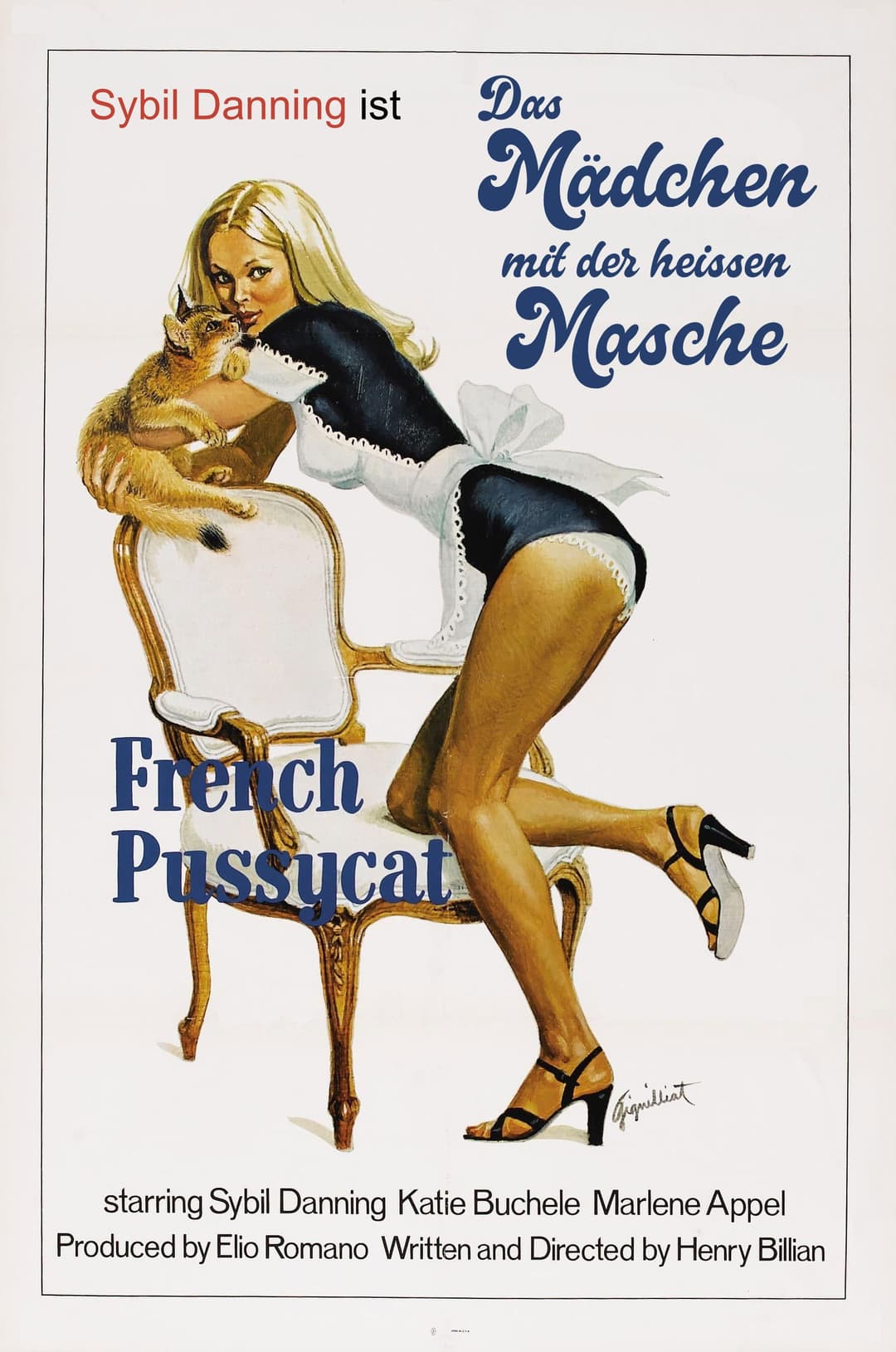 Poster di Das Mädchen mit der heißen Masche