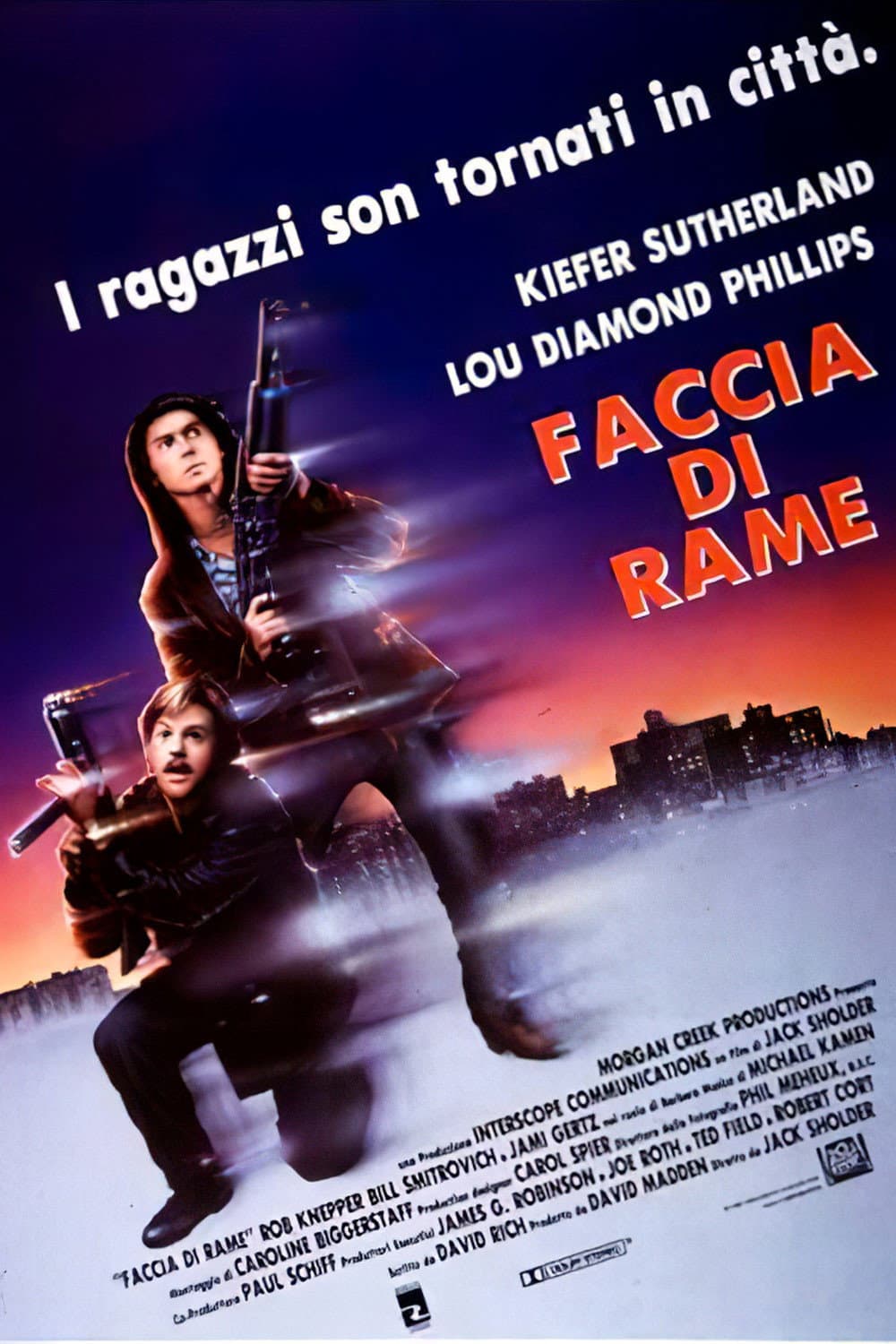 Poster di Faccia di rame