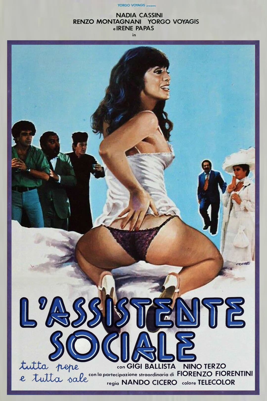 Poster di L'assistente sociale tutto pepe...