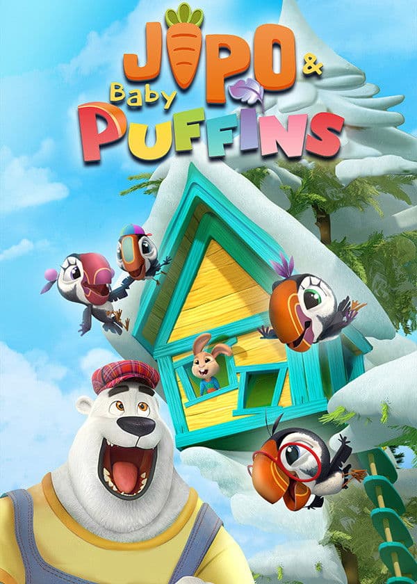 Poster di Baby Puffins & Bunny