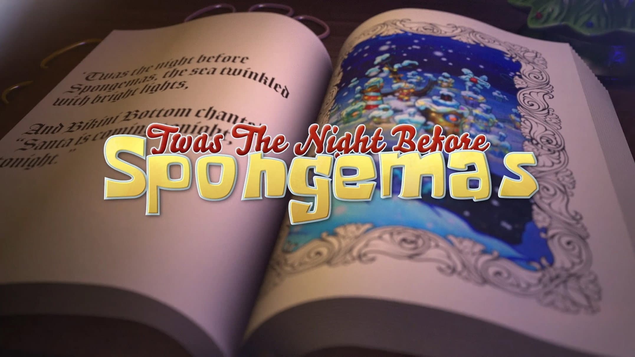 Twas The Night Before Spongemas - immagine