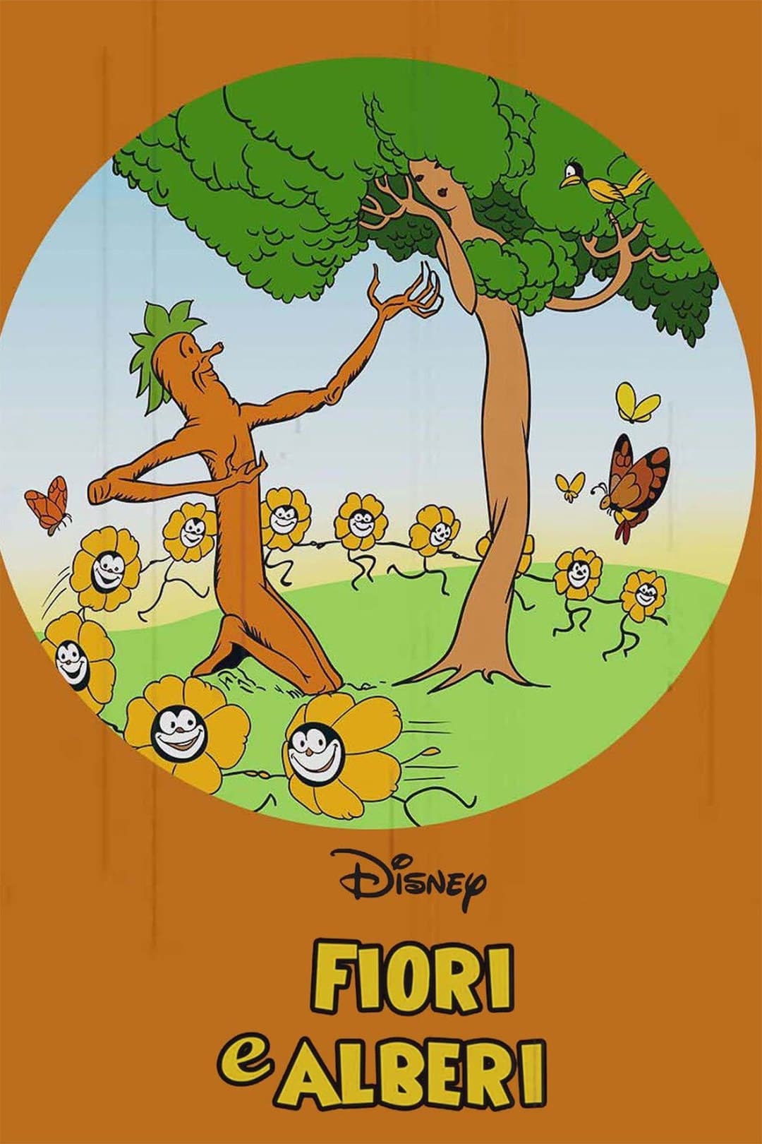 Poster di Fiori e alberi