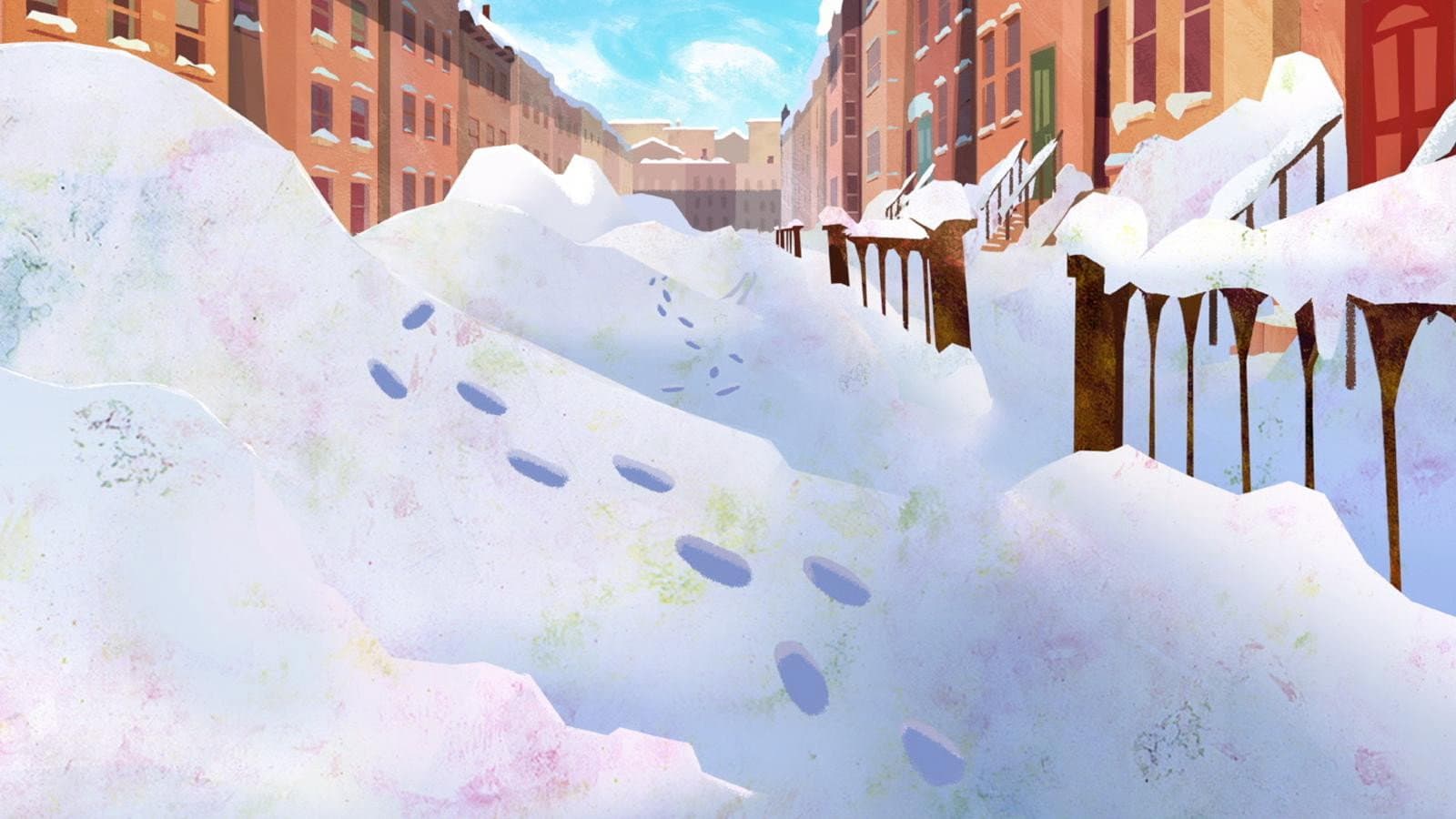 Un giorno di neve - immagine