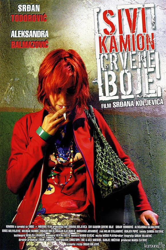 Poster di Сиви камион црвене боје