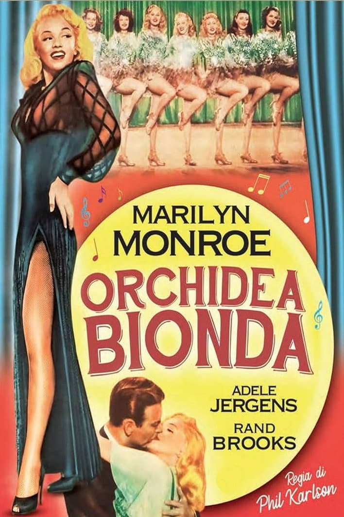 Poster di Orchidea bionda