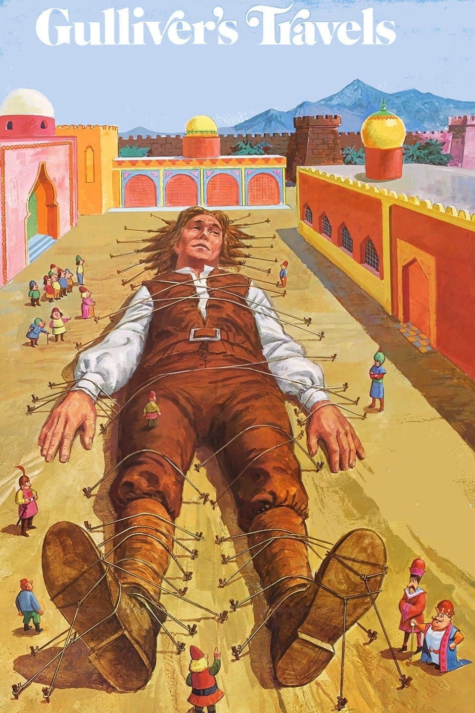 Poster di Gulliver nel paese di lilliput