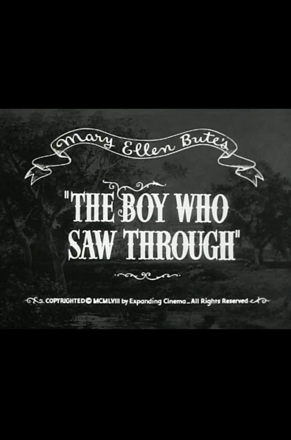 Poster di The Boy Who Saw Through