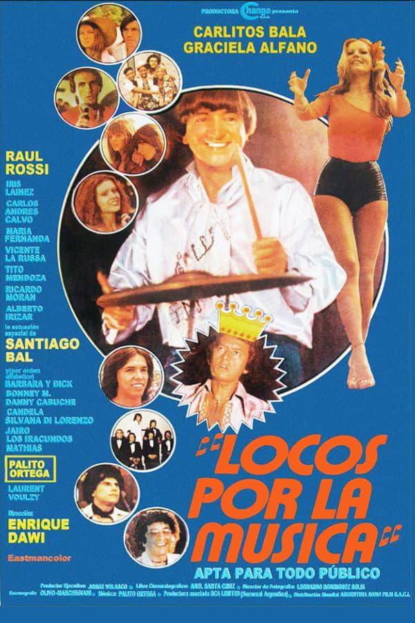 Poster di Locos por la música