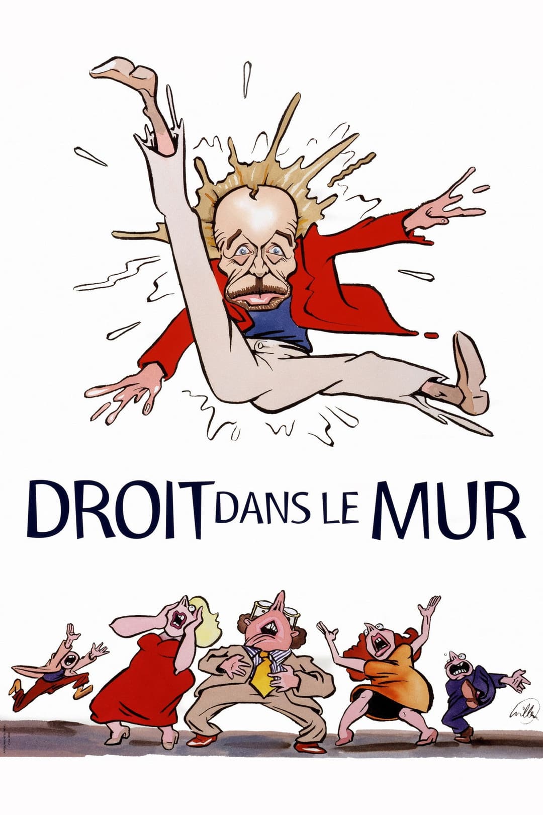 Poster di Droit dans le mur